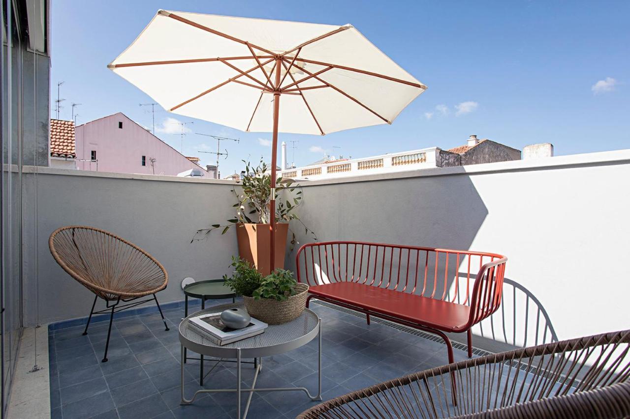 Piso Azul Premium Apartments In Bairro Alto By Lovelystay Lisboa Exterior foto